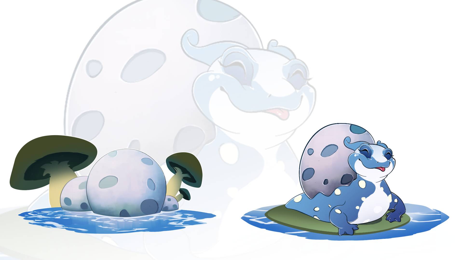 Water salamanders — concept sheet