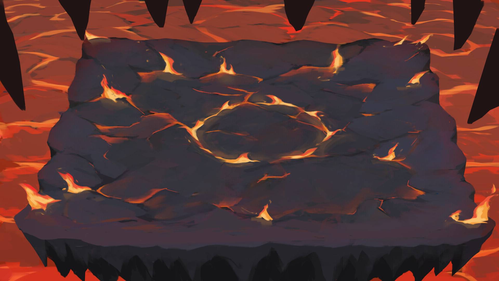 Lava arena board