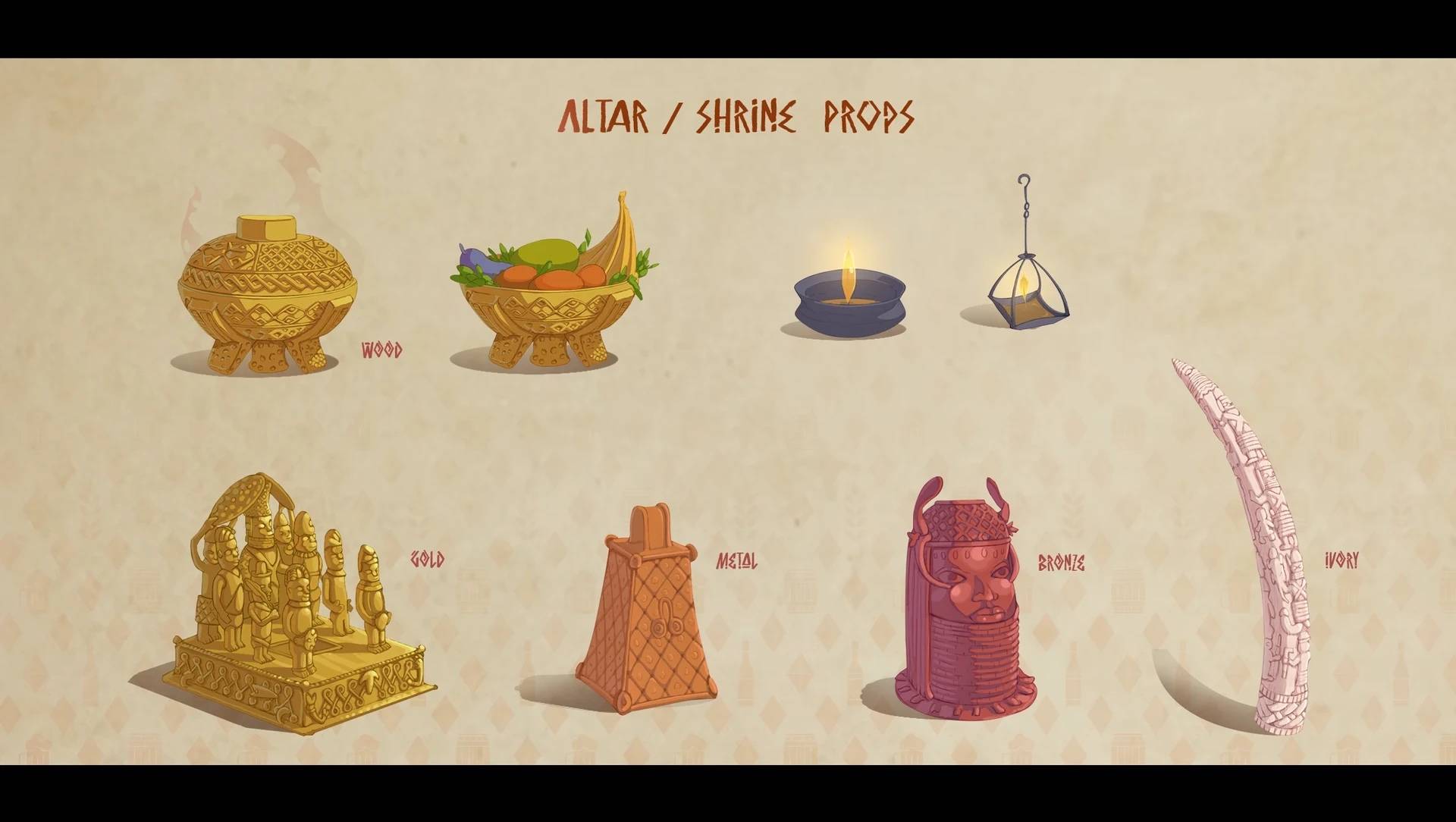 Altar props