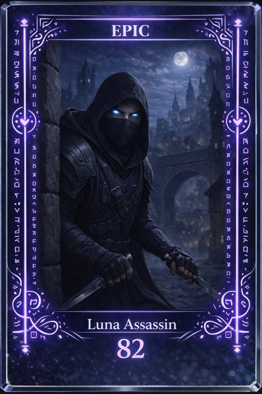 Epic rarity card