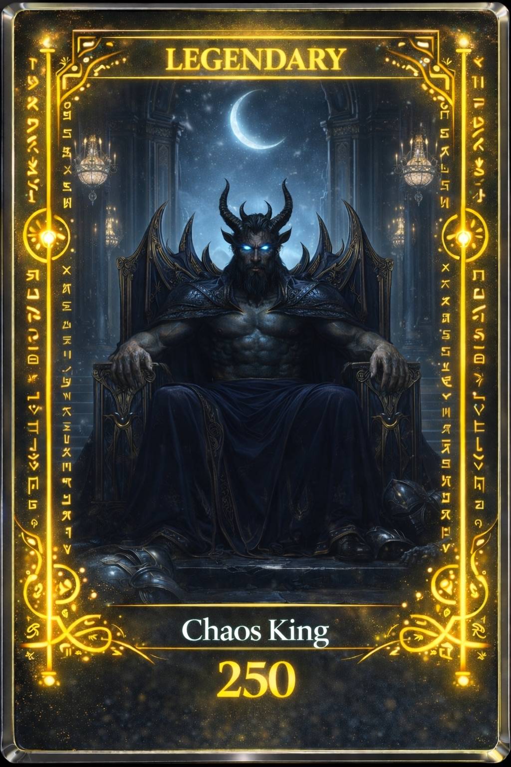 Legendary rarity card